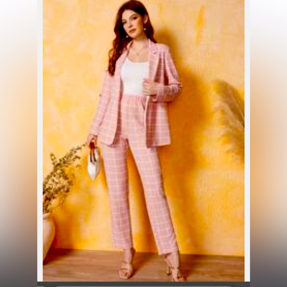 SHEIN Pants - Blazer And Pants Matching Set Career Wear L/XL